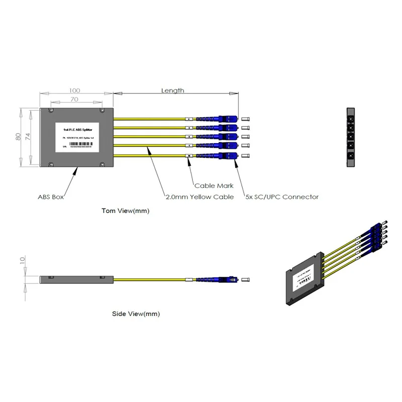 1*4 Plc -Kassettensplitter