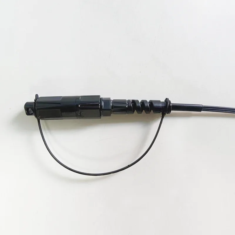 5x2mm wasserdichtes Tropfenkabel SC/APC -Anschluss an optische Faserpange