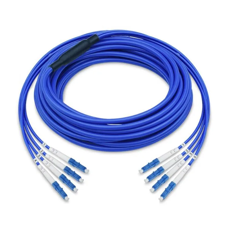 Quad LCUPC-LCUPC NADENT-SOFE-DIELECTRIKE PLATT-Kabel